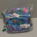 FlowFly Insulated Reusable Lunch Bag Adult Large Lunch Box for Women and Men with Adjustable Shoulder Strap,Front Zipper Pocket and Dual Large Mesh Side Pockets,Heart