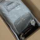 Giraffe Tools Retractable Hose Reel with 1/2 Inch x 100FT, Heavy Duty Ground Mount Garden Hose Reel, Automatic Rewind,with 9-Function Sprayer Nozzle & Flexible Swivel Base