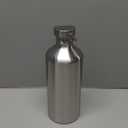 Stainless Steel Single Wall Water Bottle Large Camping Water Bottle with Handle Wide Mouth Leak Proof Lightweight Sports Kettle Cup (12 oz) (11.8 Ounces)