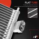 A-Premium Air Conditioning A/C Condenser Compatible with Nissan Sentra 2007-2012, 2.0L 2.5L, Replace# 92100ZE80A