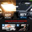 Windshield Sun Shade Custom Fit for Sub-aru Crosstrek 2024-2026, Accordion Folding Thick Window Sunshade Block Heat 99% UV Rays Sun Visor Keep Cooler Car Accessories