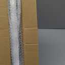 12x12 Picture Frame with Mat for 10x10, Wavy Edge Wooden Real Glass Photo Frame for Wall Hanging, White, 1 Pack