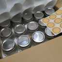 PINIWON Mason Jars 16 oz with Airtight Lids and Bands, 15 Pack Regular Mouth Canning Jars, Clear Glass Pint Jars for Canning, Pickling, Food Storage, DIY Projects, 24 Labels, Brush & String Included
