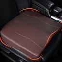 Lofty Aim Car Seat Cushion, Comfort Memory Foam Car Cushions for Driving - Sciatica & Lower Back Pain Relief, Driver Seat Pillow for Auto, Office Chair, Wheelchair - Classic Brown