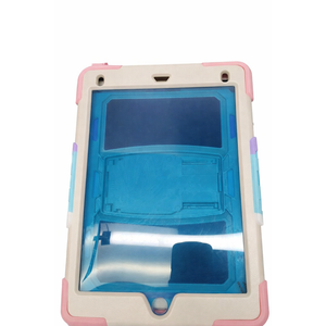 HXCASEAC Shockproof Case for iPad 6th/5th Generation, Air 2 / Pro 9.7 inch Case with Screen Protector, Built-in Stand, Durable, Protective Cover for iPad 2018/2017/2016/2014 - Blue