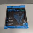 Lux Dual Grip Socks - Soccer Grip Socks for Men and Women. GripArray Performance & Comfort (Small, Black)