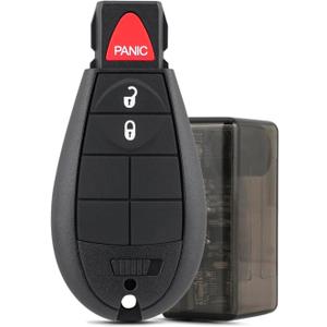 IYZ-C01C DIY Key Fob Replacement FOBIK Remote Key Kit for Dodge Grand Caravan 2009 2010 Dodge Journey Durango Chrysler Town and Country Keyless Entry Remote M3N5WY783X