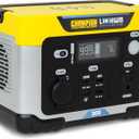 Champion Power Equipment 201188 285-Wh Power Station 600/300-Watt Portable Lithium-Ion Battery Solar Generator