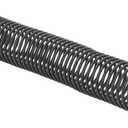 18 Pcs Plastic Spiral Binding Coil, 4:1 Pitch, 38mm Diameter, Reusable, Up to 310 Sheets High Capacity Binding Coil, for A4 Paper, Documents, Business