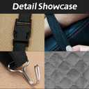 Jokuye 1 Pack Car Seat Cushion Comfortable Seat Cover for Cars, Full Back and Seat Cushion for Driver and Passenger-Gray