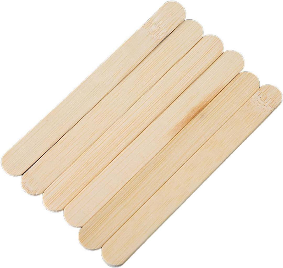 100 Pcs 4.5 inch Craft Sticks for Ice Cream Sticks,Popsicle,Craft Sticks, Treat Sticks,Ice Pop Sticks,DIY Crafts