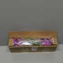 Satefello 20 Bundles Artificial Flowers for Outdoors, UV Resistant Fake Realistic Flowers with Plastic Plants Spring Decor, Faux Silk Flowers for Outside Window Box Front Porch Planter Decor-Purple