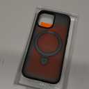 TORRAS Ostand Magnetic for iPhone 17 Case, Fit for MagSafe, 4X Military Drop Protection, Camera Control, Slim Phone Case for iPhone 17 with Kickstand, Soft Edge, Translucent Matte Cover 6.3", Black