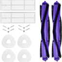 Accessories Replacement for Narwal Freo Robot Cleaner Vacuum Accessories Set 2X Brush 2X Filter 4X Mop 4 SideBrush
