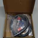 800-671 A/C Line Splice Kit for 3/8 Line With No.6 Hose, A/C Air Conditioning Repair Splice Connector, Universal Fit For 3/8'' Hose to Hard Lines Repair