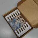 Antique Brass Cabinet Pulls 5 Inch(128mm) Hole Center,Vintage Retro Zinc Alloy Solid Dresser Cabinet Handles Luxury Drawer Pull Hardware for Bedroom, Kitchen 6 Pack ZJ01