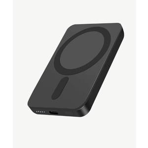 Miady Mini MagSafe-Compatible Portable Charger, 5000mAh 5W Compact Magnetic Power Bank for iPhone 16/15/14/13/12, 12W USB-C Charging Battery Pack