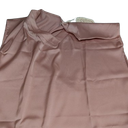Women's Silk Satin Top Pink Small