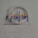 22 AWG 2 Conductor Stranded Shielded Plenum Cable White CL3P Jacket for Security/Alarm/Access Control/Sound - 100 Foot Roll in a Bag