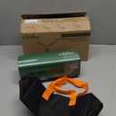 BIG HORN OUTDOORS Butane Camping Stove, Portable Folding Gas Burner with Carry Bag for Camping, Emergency Use and Outdoor Cooking (Green)