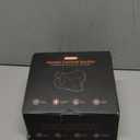 3s Heated Neck Stretcher for Pain Relief, Graphene Heating Pad, Odorless Neck Cloud Cervical Traction Device Chiropractic Pillow for Shoulder, Christmas Gifts for Women, Men, Mom, Dad (Black)