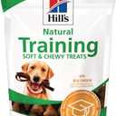 Hill's Natural Training Soft & Chewy Treats, All Life Stages, Great Taste, Dog Treats, Chicken, 3 oz Bag (BB: 10/2025)
