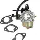 HURI Carburetor with Gasket for 420CC 15HP Gasoline Engine Brush Master DEK Chipper Shredder CH1 CH4