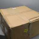 Solar Ceiling Fan Waterproof, 20'' Outdoor Ceiling Fan with Light & Battery, Solar Powered Fans Metal Caged Design for Gazebo, Patios, Pergola, Porch