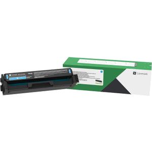Lexmark C/MC3224, 3326, 3426 Cyan Return Program 1.5K Print Cartridge, 1 Unit
