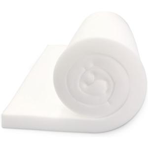 FOAMYFOAM High Density 1 inch Thick, 18 inch Wide, 120 inch Long Upholstery Foam, Cushion Replacement