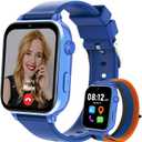 4G Kids Smart Watch for Boys Girls with GPS Tracker, Kid Smartwatch Phone Call SOS Video Call for Kids Birthday Gift Ages 4-12