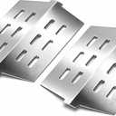 QuliMetal SUS304 Heat Deflector for Weber Genesis 300 Series Grills, Genesis E/S-310, E/S-330 with Front-Mounted Control (2011-2016), 2-Pack Heat Shield Plates for Weber 65505 7622 62756