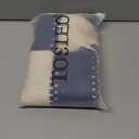 Tosleo Boho Navy Blue Striped Throw Pillow Covers 20x20 Set of 2 with Tassels Neutral Coastal Pillowcase Farmhouse Rustic Retro Cushion Case Bohemian Home Spring Summer Decor for Wedding Living Room,20" x 20" (Pack of 2)