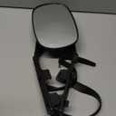 CIPA 11950 Clip-On Towing Mirror,Black & Silver, 15.75 Inch