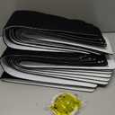 Carpet Stair Treads Non Slip for Wooden Stairs, Rubber Backed Indoor Stair Treads with Tech Fabric Surface, Anti Slip Stair Covers, 30" x 8", Set of 15, Black