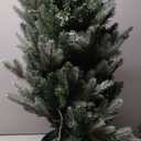 National Tree Company Artificial Christmas Tree For Entrances | Includes White Lights and Pot | Everyday Collections - 3 ft