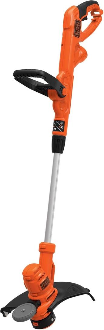 BLACK+DECKER String Trimmer Weed Wacker with Auto Feed Weed Eater, 6.5-Amp, 14-Inch (BESTA510)