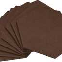 uxcell Felt Coasters, 9pcs Hexagonal Absorbent Pad Coaster for Drink Cup Pot Bowl Vase, Coffee