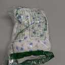 JEELLIGULAR Toddler Dress Ruffle Sleeveless Button Down Dress for Toddler Girl Dress Summer Beach Casual A-line Sundress (4-5T, White+blue Flowers)