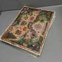 7 x Happy Easter Garden Flag - Gift Ready Packed - Easter Decorations Outdoor, Spring Decor Premium Linen Yard Flags for Outside, Winking Bunny & Eggs 12x18 Inch Double Sided (Beige)