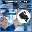 No.89047642 Suspension Ride Height Level Sensor for Chevrolet Corvette 2005-2013 / Front Left Headlight Level Sensor/Durable Metal / 1 Pcs Black Auto Accessories