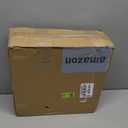 Goodluck 12 Inch Black Charger Plates, 50 Pack Clear Charger Plates with Black Trim, Disposable Plastic Dinnerware, Wedding, Party