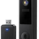 DB4 2K Battery Video Doorbell, Smart Wireless Doorbell Camera with Ring Chime, Live View with Two-Way Talk, AI Detection and Real-Time Notification, Compatible with Alexa and Vicohome