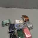 10 Packs Wide Purse Strap Replacement, Adjustable Shoulder Crossbody Straps, 1.5 Inches Handbags Shoulder Strap, Purse Extender Guitar Straps for Tote Canvas Laptop Bag (10 Colors)