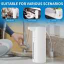 Aunmaon Automatic Soap Dispenser Touchless, Modern, Kitchen & Bathroom, Hands-Free, Adjustable Volume, Long Battery Life, Compatible with Thick & Thin Soap, Easy for Toddlers, Clog-Free, White