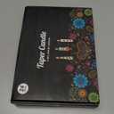 Taper Candles 10 inch (H) Dripless, Set of 24 Unscented and Smokeless Taper Candles Long Burning, Paraffin Wax with Cotton Wicks for Burning 8 Hours Time