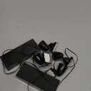 Halloween Village Collection Round Spot Light, Battery Operated Spotlights for Miniature Halloween Decorations (Set of 4) (Orange and Purple)