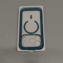 Miracase Magnetic for iPhone 17 Pro Case 6.3" [Compatible with MagSafe] Full-Body Phone Case with Built-in Glass Screen Protector & Camera Control,Drop Proof iPhone 17 Pro Cover, Green