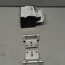 2Pack AceMining Door Reinforcement Lock Withstands 800lbs of Force - Silver Extra Child Proof Door Lock Drilling Required,Prevents Unauthorized Entry,Add a Door Security Lock for Home Safety & Privacy