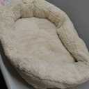 Dog Bed Medium Size, Orthopedic Warming Soft Calming Sleeping Durable with Anti-Slip Bottom